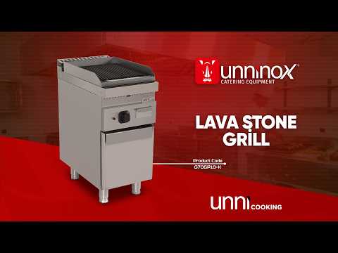 Gas Lava Rock Grill - 9kW - G70GP10-K
