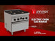Gas Range with Electric Oven – 4 Burners – E70FG020