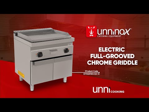 Electric Griddle - Ribbed - E70GP20K+G