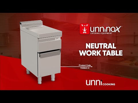 Work Table with Drawer – Freestanding – 70IB10-K