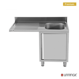 Dishwasher sink unit 140x70xH85 Bowl Right