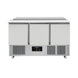 Saladette – Compact Line, 3 Doors | Suitable for GN Containers