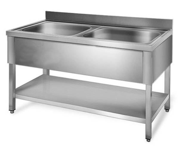 1200x600xH850mm 2 Basins - Middle