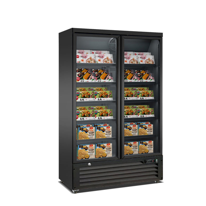 Freezer with 2 Glass Doors – 985 Litres