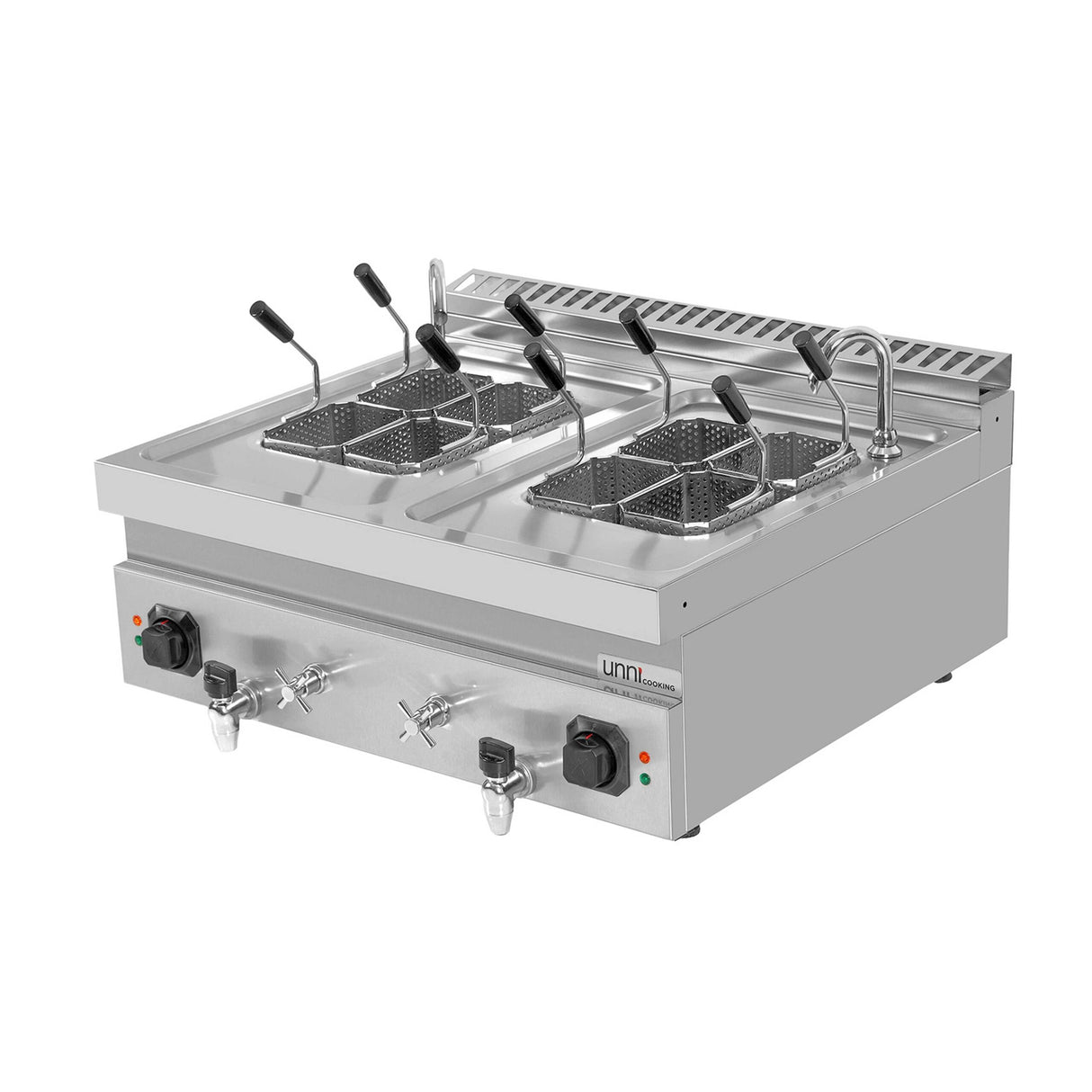Electric Pasta Cooker - 2 x 12 L - Tabletop Model