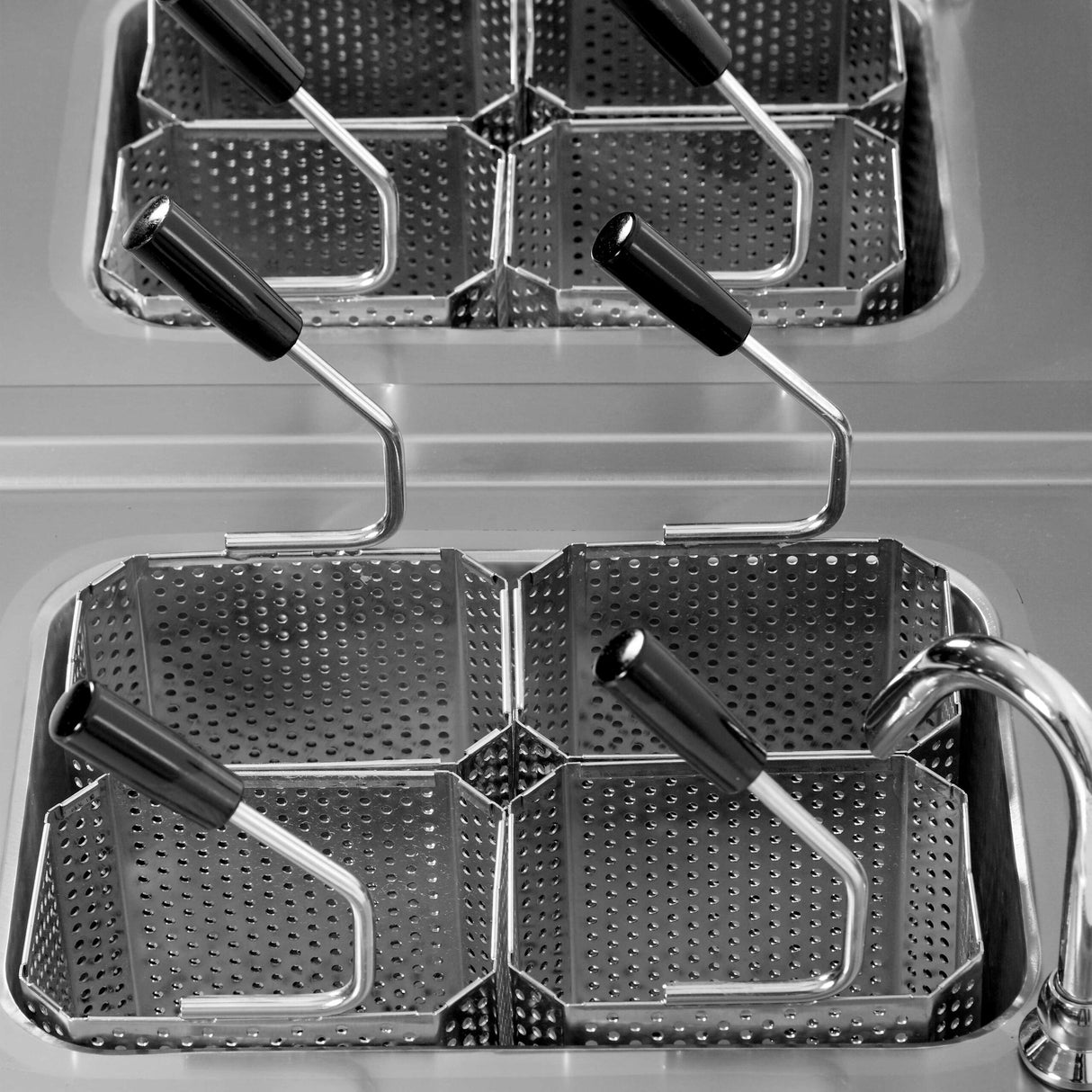 Electric Pasta Cooker - 2 x 12 L - Tabletop Model