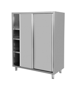 Tableware cupboard – 1400x600x1800mm – 2 sliding doors