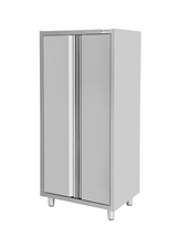 Tableware cupboard - 800x600x1800mm - 2 hinged doors