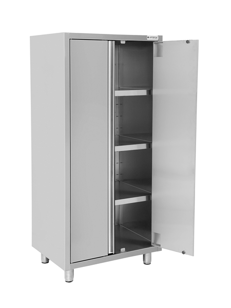 Tableware cupboard - 800x600x1800mm - 2 hinged doors