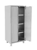 Tableware cupboard - 800x600x1800mm - 2 hinged doors