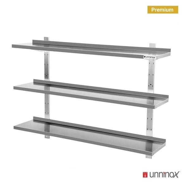 Wall shelves 400 Deep (Triple)